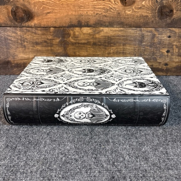 Punch Studio Decorative Nesting Book Box Halloween Skull Cat Pumpkin 8x11 - Picture 2 of 11